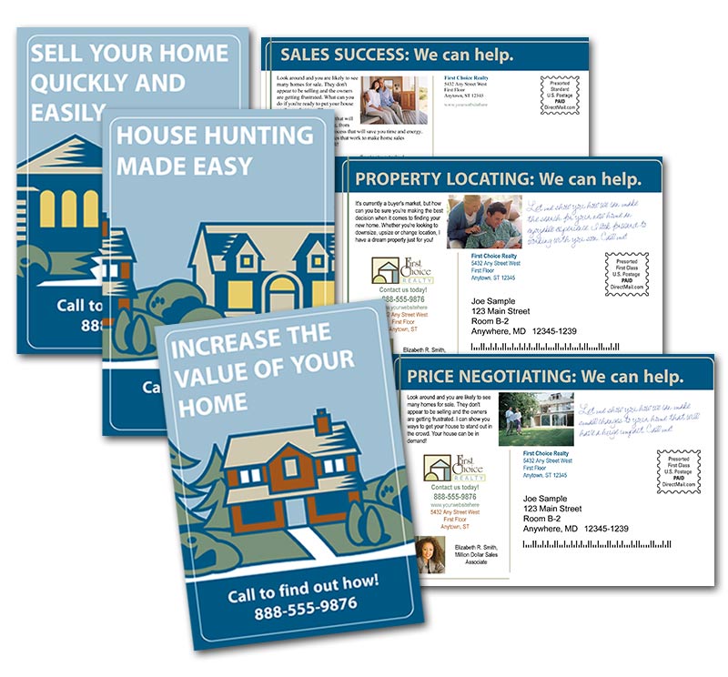 real estate postcard