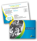 Health, Fitness and Gym Postcard Templates