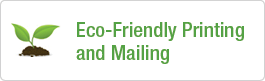 Eco-Friendly Printing and Mailing